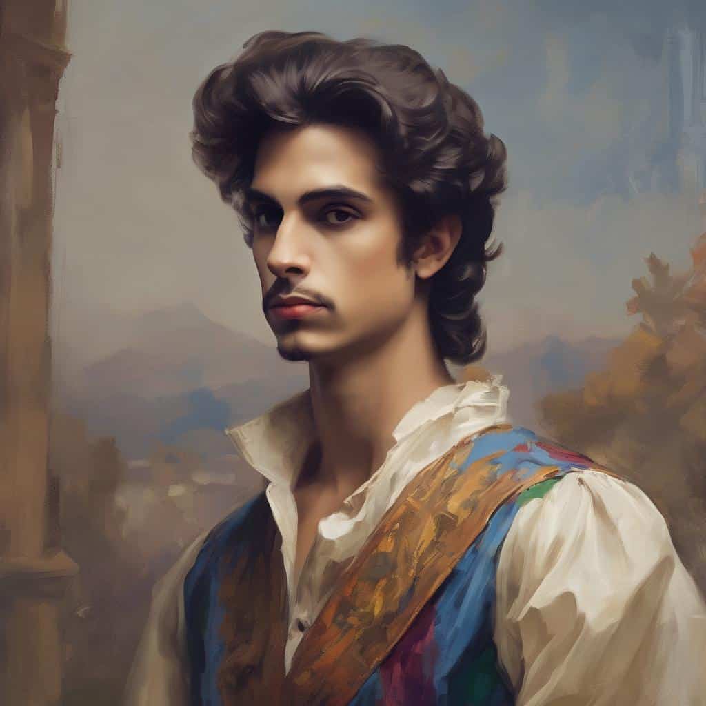 μοντέρνος καλλιτεχνικός πορτραίτο, σύγχρονη καινοτομία στην τέχνη, πρωτοποριακή καλλιτεχνική σκηνή, δημιουργικότητα και εξέλιξη στην τέχνη.